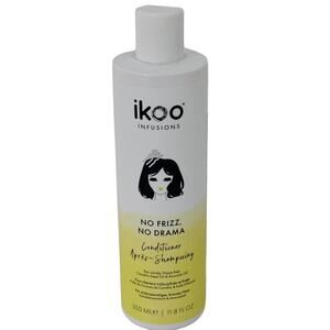 Ikoo Infusions No Frizz No Drama Conditioner Unruly Frizzy Hair 11.8 oz. NEW